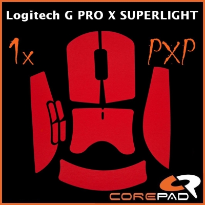 Corepad PXP Plain Pure Xtra Extra Performance Grips Grip Tape Pulsar Supergrip Logitech G PRO X SUPERLIGHT 2 GPX GPX1 GPX2